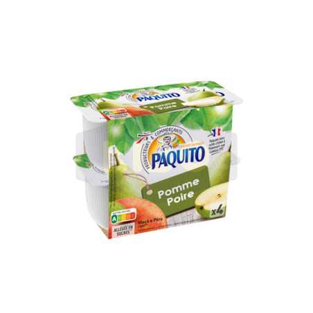 Compote de fruits pomme poire 4x100g
