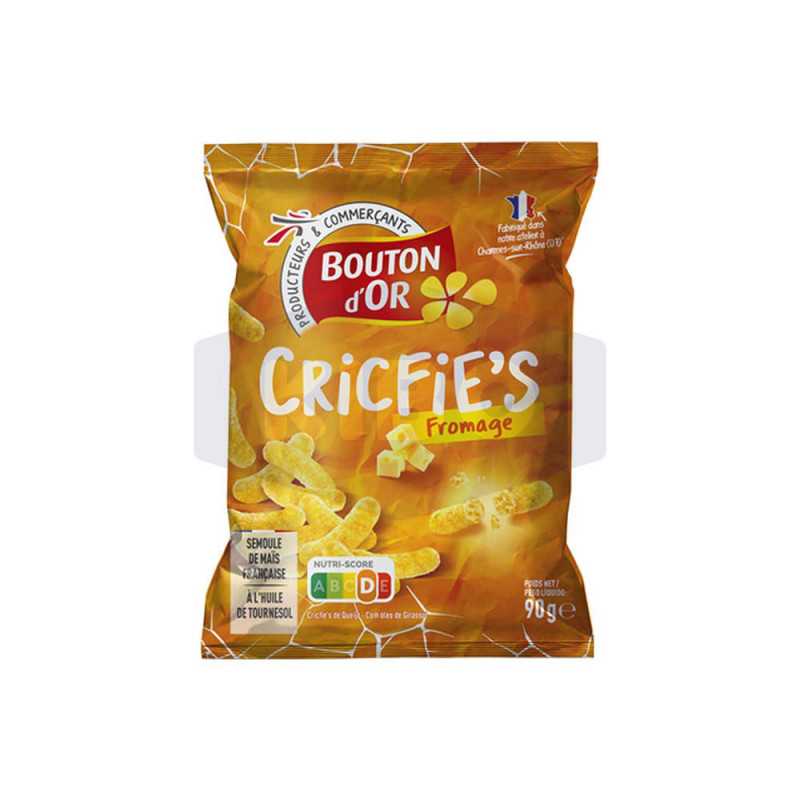 SnacksGoût fromage Cricfies 90g
