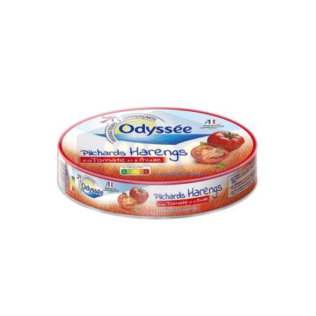 Pilchards harengs à la tomate et à l'huile 367g