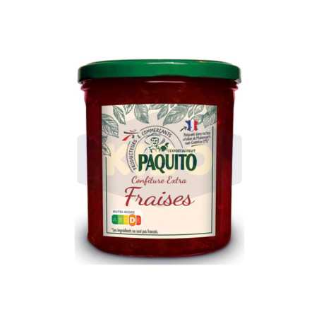 Confiture extra fraises 750g