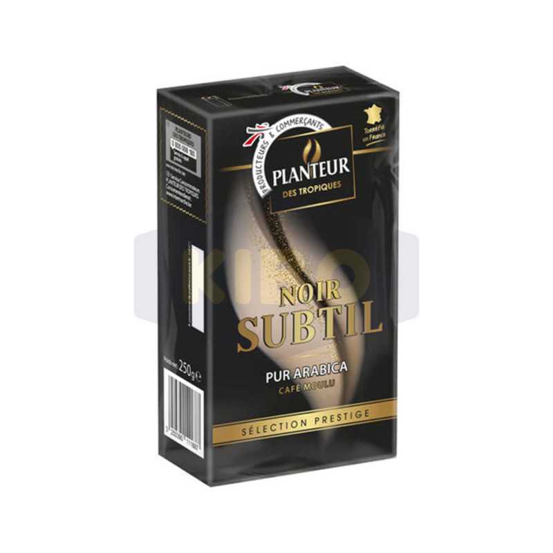 Café moulu pur Arabica  Noir Subtil 250g