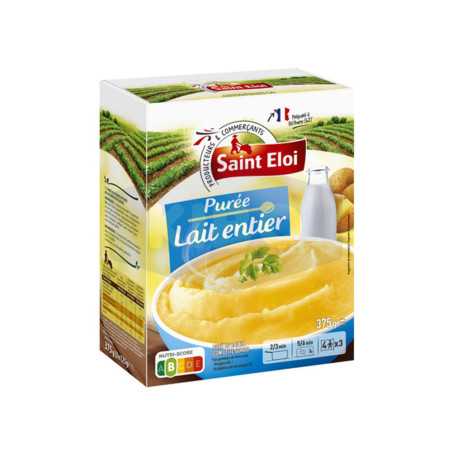 Purée de pomme de terre lait entier 375g
