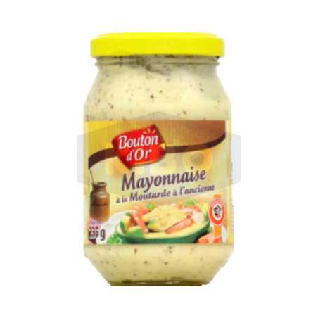 Mayonnaise à la moutarde à l'ancienne 235g