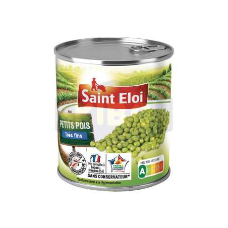 Petits pois à l'étuve très fins 1/2 280g