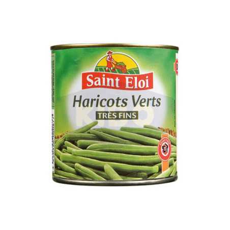 Haricots verts très fins en conserve 1/2 220g
