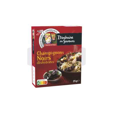 Champignons noirs déshydratés 25g