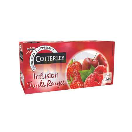 Infusion saveur fruits rouges 25 sachets 40g