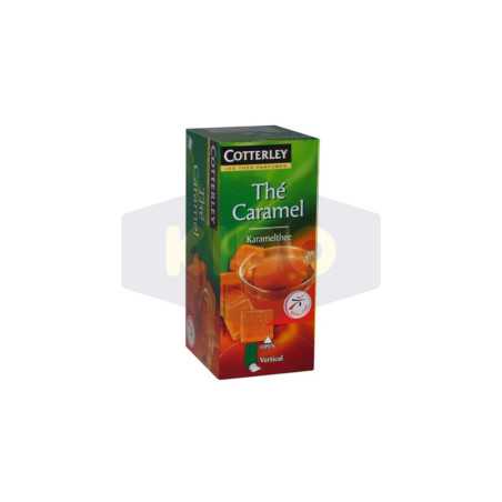 Thé noir saveur caramel 25 sachets x40g
