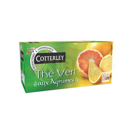 Thé vert saveur agrume 25 sachetesx40g