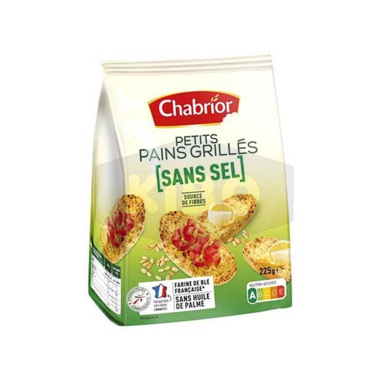 Petits pains grillés sans sel 225g