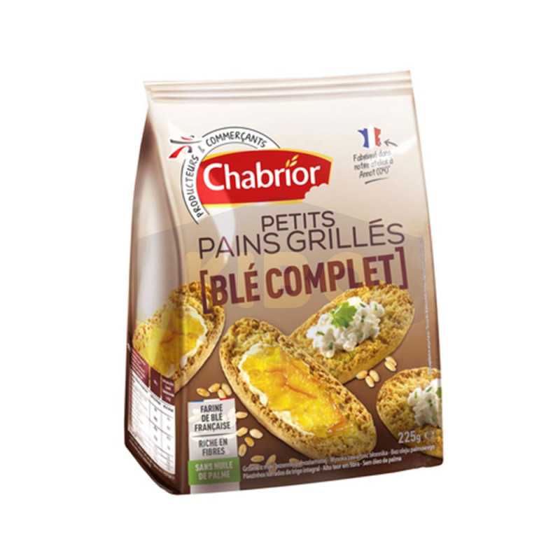 Petits pains grillés au blé complet 225g