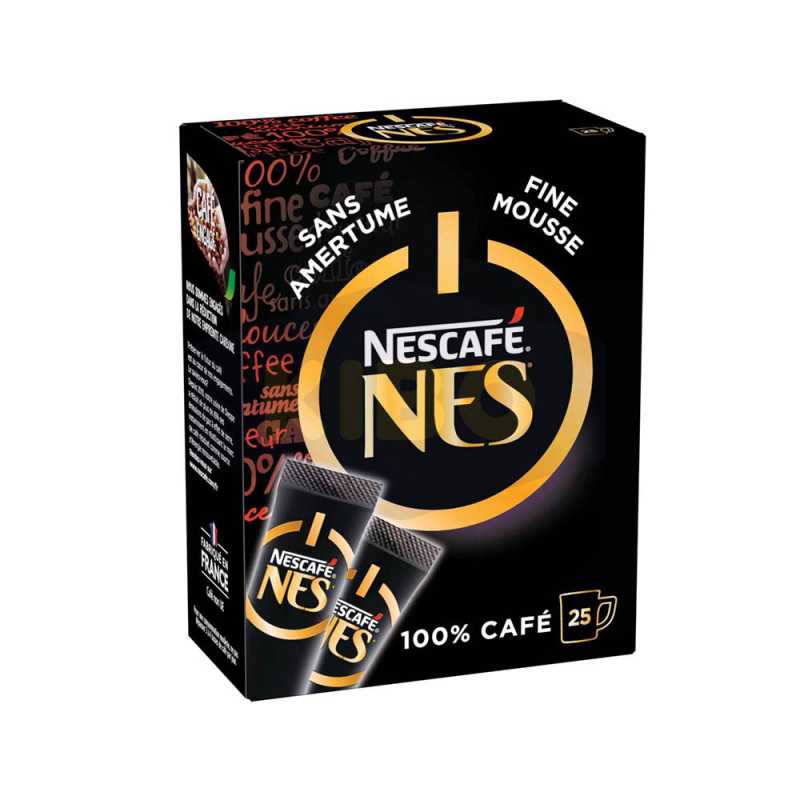 Café soluble NES 25 sticks 50g