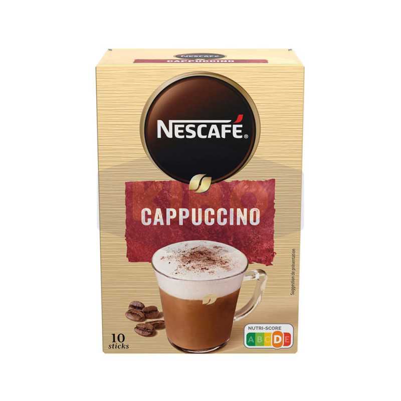 Café soluble Cappuccino 10 sticks 140g