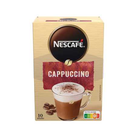 Café soluble Cappuccino 10 sticks 140g