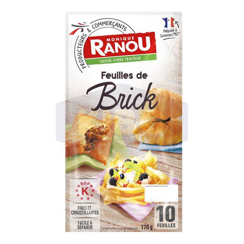 10 Feuilles de Brick 170g