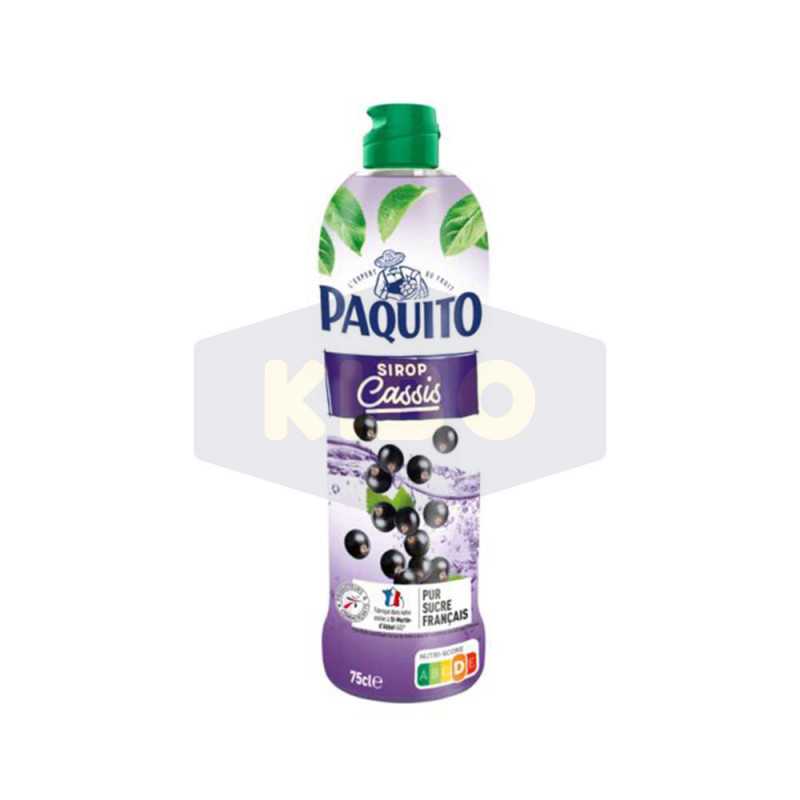 Sirop cassis 75cl