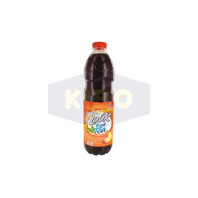 Ice tea saveur pêche pet 1
