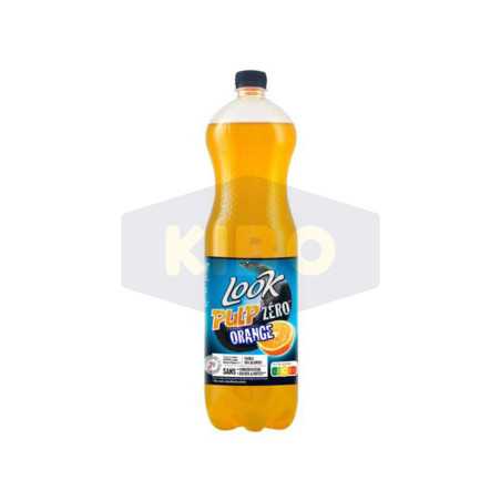Soda pulpe orange zéro pet 1