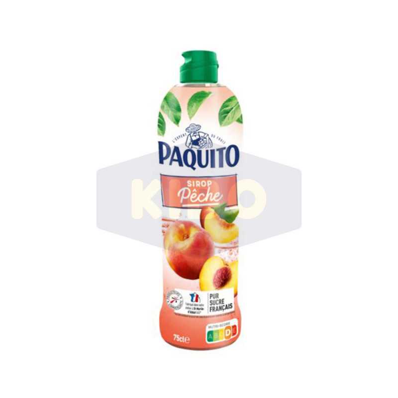 Sirop pêche 75cl