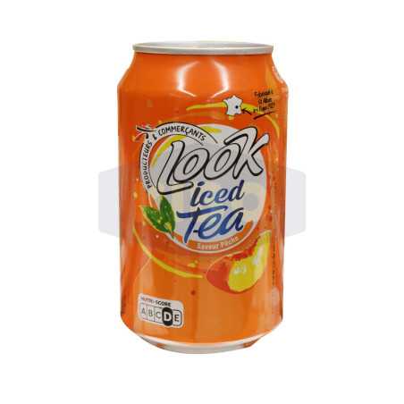 Ice tea saveur pêche en canette 33cl